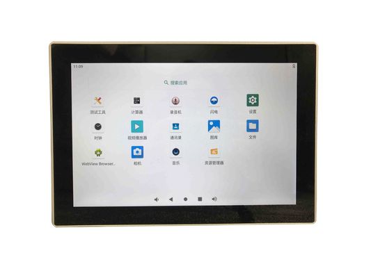 Tela táctil encaixado do PC da montagem da parede do painel IP65 PC impermeável capacitivo