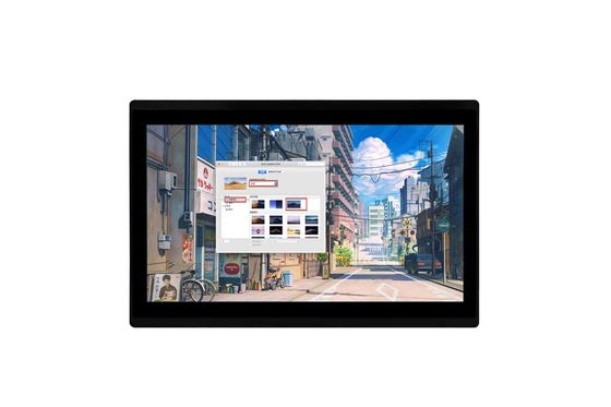 Écran sensível 25ms impermeável GTG 15,6 do monitor do tela táctil de Android Windows”