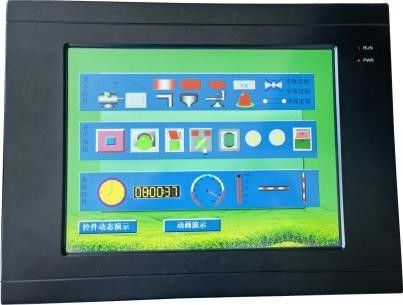 8,4 polegadas HMI industrial almofadam a relação do painel de RS232 RS485 LCD