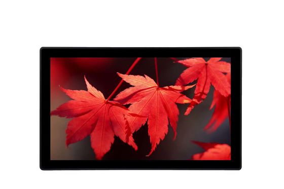 FCC industrial da polegada 1920*1080 do monitor GTG 18,5 do LCD da segurança do ODM