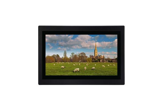 Polegada industrial ROHS do tela táctil 15,6 do monitor de VGA/DVI LCD