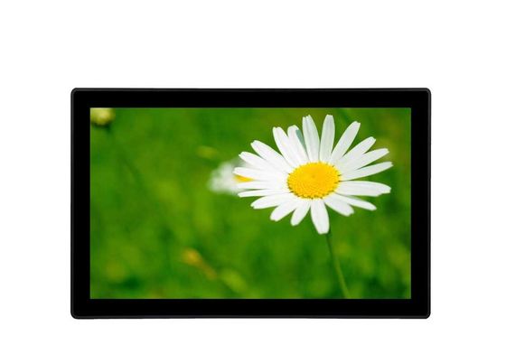 VGA encaixou o monitor fino do tela táctil do écran sensível do monitor do toque capacitivo