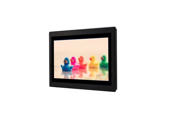 Monitor de exposição sem fio encaixado 12,5 polegadas ROHS do LCD do monitor do tela táctil